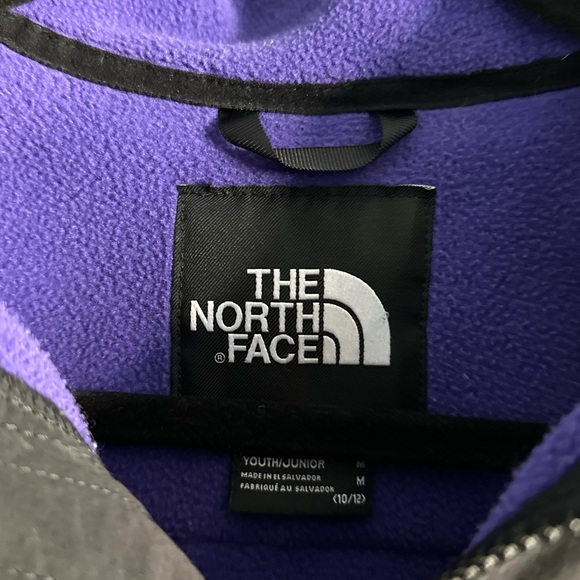 purple Youth North face fleece - Picture 3 of 6